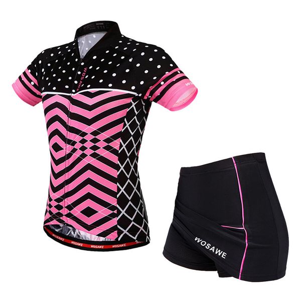 wosawe summer female mini skirt + shirt motorcycle cycling jersey set breathable bike clothing motobike short sleeve clothes
wosawe summer female mini skirt + shirt motorcycle cycling jersey set breathable bike clothing motobike short sleeve clothes