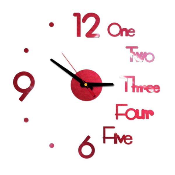 wall clocks fashion 40cm diy modern clock round unique number watch 3d mirror sticker home decor gift d30
wall clocks fashion 40cm diy modern clock round unique number watch 3d mirror sticker home decor gift d30
