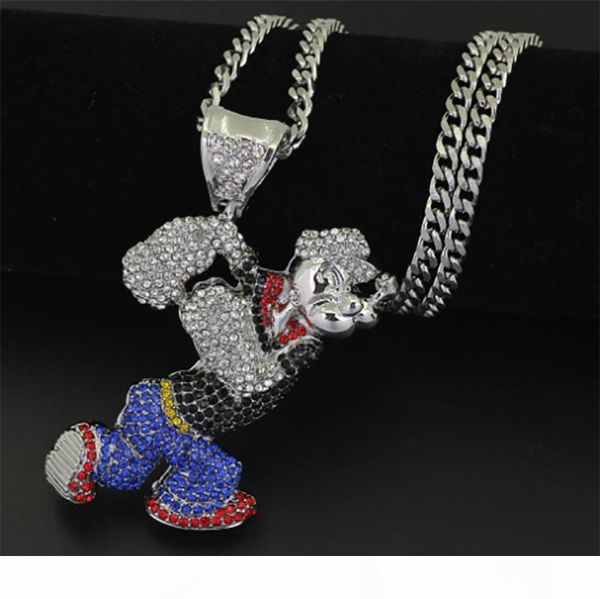 new big size cartoon game pendant hip hop necklace bling bling iced out with 30inch cuba chain 36inch foxtail chain gold silver jewelry
new big size cartoon game pendant hip hop necklace bling bling iced out with 30inch cuba chain 36inch foxtail chain gold silver jewelry