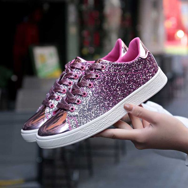 new women flat glitter sneakers casual female mesh lace up bling platform comfortable zapatos mujer walking shoes tenis feminino
new women flat glitter sneakers casual female mesh lace up bling platform comfortable zapatos mujer walking shoes tenis feminino