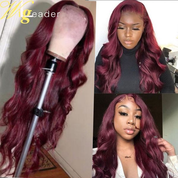 wigleader ombre remy human hair lace front wigs burgundy preplucked 13x6 lace frontal wigs remy hair wigs with baby hair, Black
wigleader ombre remy human hair lace front wigs burgundy preplucked 13x6 lace frontal wigs remy hair wigs with baby hair, Black