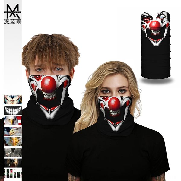 halloween clown digital printing windproof face motorcycle digital motorcycle towel cornice hat riding mask couple, Black
halloween clown digital printing windproof face motorcycle digital motorcycle towel cornice hat riding mask couple, Black