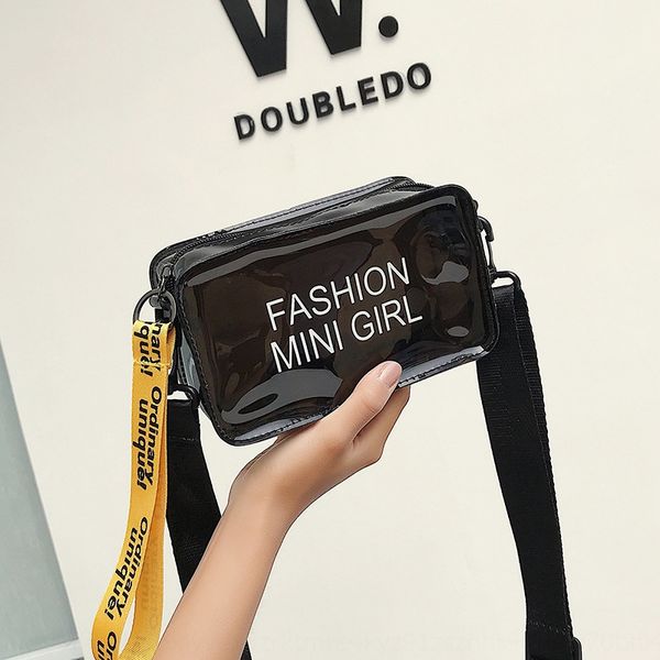 summer new pvc small strap bag jelly color transparent wide shoulder strap japanese and korean series shoulder bag
summer new pvc small strap bag jelly color transparent wide shoulder strap japanese and korean series shoulder bag