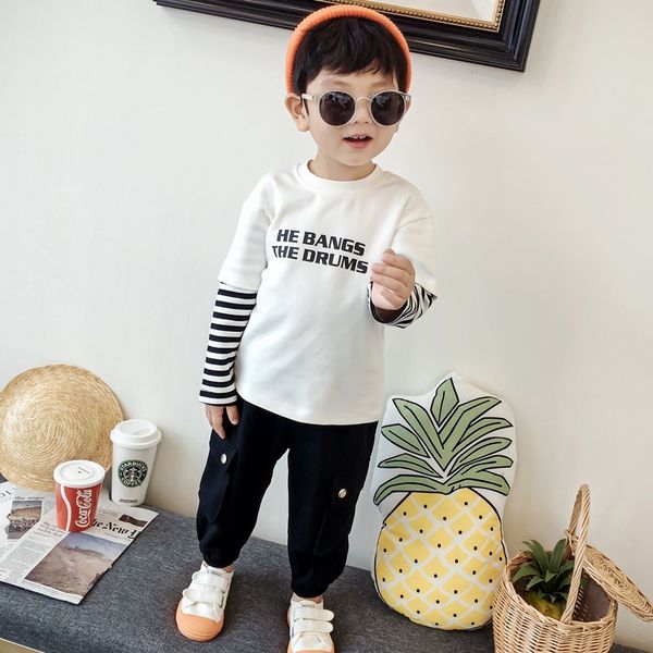 zrixi 2020 children's children long sleeve round neck boy's t-shirt mock two-piece men sweater t-shirt sweater women baby long-sle, Blue
zrixi 2020 children's children long sleeve round neck boy's t-shirt mock two-piece men sweater t-shirt sweater women baby long-sle, Blue