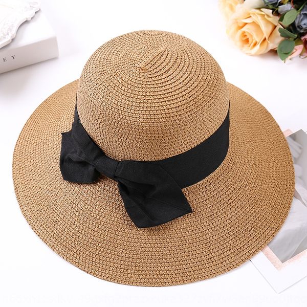 big edge straw female summer outdoor korean sunscreen straw sunscreen hat bow folding beach hat, Blue;gray
big edge straw female summer outdoor korean sunscreen straw sunscreen hat bow folding beach hat, Blue;gray