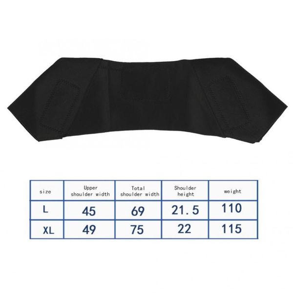 back support shoulder adjustable soft self-heating relax pad braces belt magnetic therapy strap body building sports safety, Black;blue
back support shoulder adjustable soft self-heating relax pad braces belt magnetic therapy strap body building sports safety, Black;blue