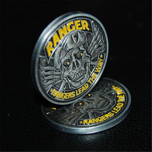 army ranger skull beret 1.75" challenge coin rangers lead the way
army ranger skull beret 1.75" challenge coin rangers lead the way