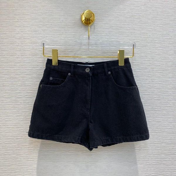 women's shorts 2021 runway design casual slim black denim women patchwork pocket high waist summer short jeans, White;black
women's shorts 2021 runway design casual slim black denim women patchwork pocket high waist summer short jeans, White;black