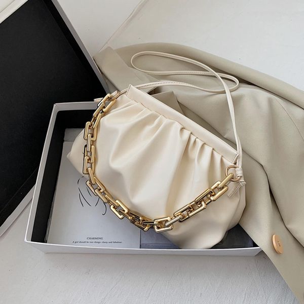 women pu leather pleated shoulder messenger handbag fashion cloud crossbody bag popular simple female daily bag
women pu leather pleated shoulder messenger handbag fashion cloud crossbody bag popular simple female daily bag