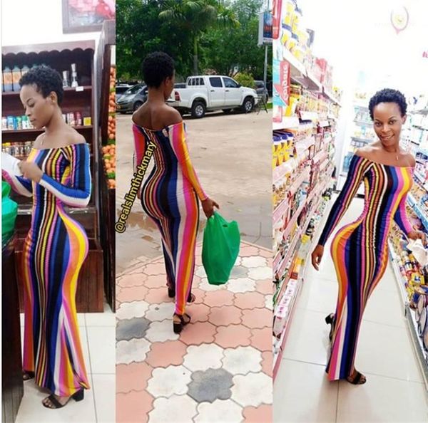 color striped skinny womens designer dresses long sleeve bodycon dresses off shoulder summer womens dresses contrast, Black;gray
color striped skinny womens designer dresses long sleeve bodycon dresses off shoulder summer womens dresses contrast, Black;gray
