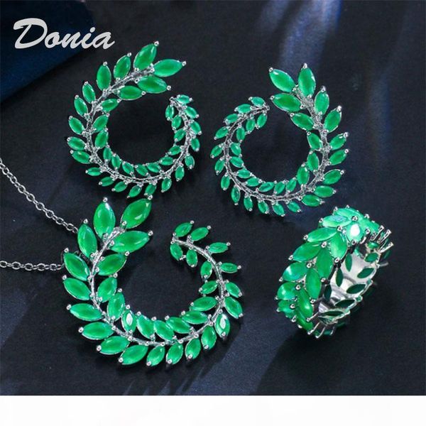 donia jewelry fashion branch and bird zircon designer necklace two piece wedding jewelry ladies banquet set decoration gift, Slivery;golden
donia jewelry fashion branch and bird zircon designer necklace two piece wedding jewelry ladies banquet set decoration gift, Slivery;golden