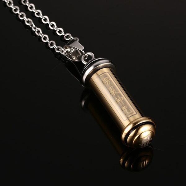 stainless tube perfume bottle urn vial pendant necklace jewelry for couples 50cm, Silver
stainless tube perfume bottle urn vial pendant necklace jewelry for couples 50cm, Silver