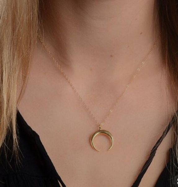 sanlan delicate kolye pendant crescent moon necklace gold women necklace ladies jewelry birthday gift, Silver
sanlan delicate kolye pendant crescent moon necklace gold women necklace ladies jewelry birthday gift, Silver