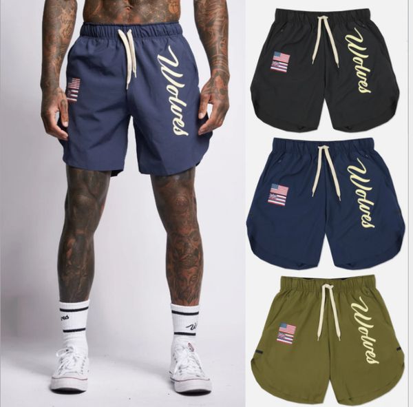 2020 new muscle brother sports shorts fitness sports casual running breathable product sweat shorts, Black;blue 
2020 new muscle brother sports shorts fitness sports casual running breathable product sweat shorts, Black;blue