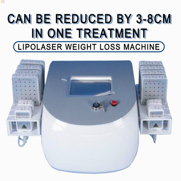 2020 portable lipolaser lipo laser lipolysis slimming machine diode lllt 980nm 12 pads system salon or home use beauty equipment, Black 
2020 portable lipolaser lipo laser lipolysis slimming machine diode lllt 980nm 12 pads system salon or home use beauty equipment, Black