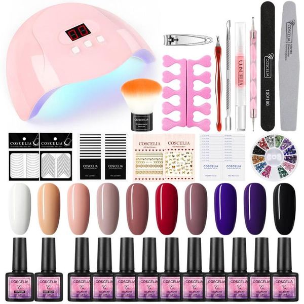 coscelia nail set gel nail polish kit all for manicure 36w uv led lamp gel varnish for art tools set&kit ru fast shipping
coscelia nail set gel nail polish kit all for manicure 36w uv led lamp gel varnish for art tools set&kit ru fast shipping
