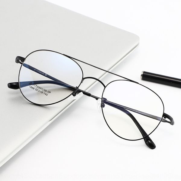 new titanium double beam myopia men's fashion large frame myopia glasses korean fashion glasses frame women 1869, Silver
new titanium double beam myopia men's fashion large frame myopia glasses korean fashion glasses frame women 1869, Silver