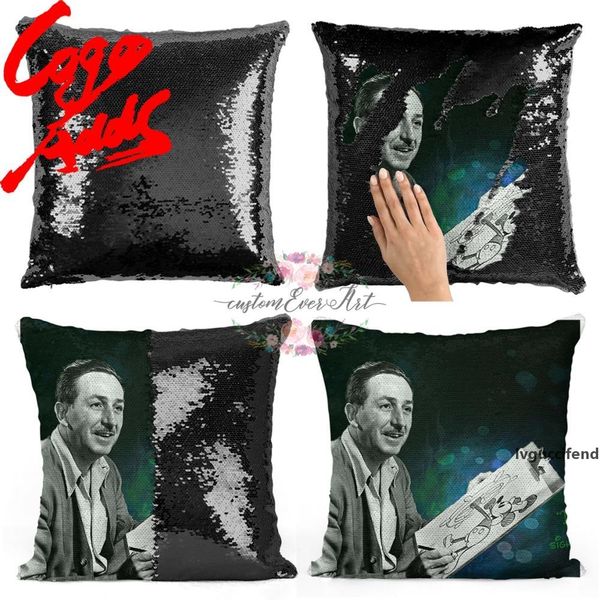 walt sequin pillow | sequin pillowcase | two color pillow gift for her gift for him magic
walt sequin pillow | sequin pillowcase | two color pillow gift for her gift for him magic
