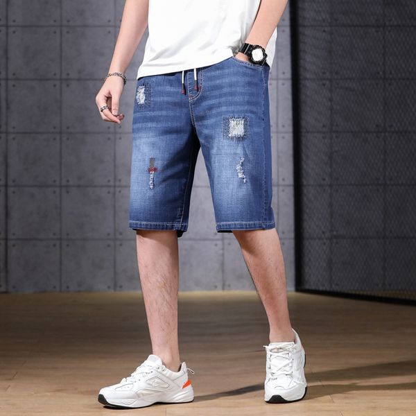 plus and shorts and jeans plus size men's jeans shorts washed old holes stretch loose fat men's fat, Blue
plus and shorts and jeans plus size men's jeans shorts washed old holes stretch loose fat men's fat, Blue