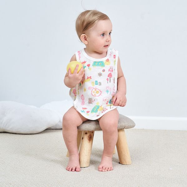 goo house children's vest vest all-match cartoon double-layer gauze breathable male and female children's waistcoat, Blue
goo house children's vest vest all-match cartoon double-layer gauze breathable male and female children's waistcoat, Blue