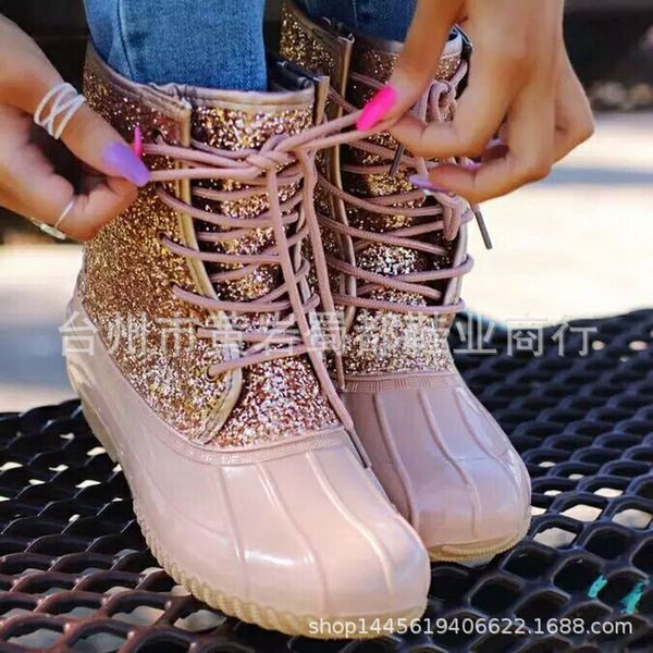sandals the united states fashion 2021 duck boots for women rain shoes outlet water skiing leather, Black
sandals the united states fashion 2021 duck boots for women rain shoes outlet water skiing leather, Black