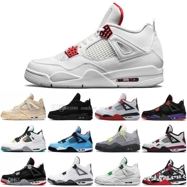 2020 sail 4 4s black cat white cement what the fire red mens basketball shoes cactus jack court purple men women sports sneakers
2020 sail 4 4s black cat white cement what the fire red mens basketball shoes cactus jack court purple men women sports sneakers