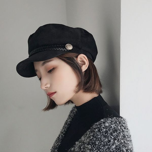 cotton korean casual british painter hat women's painter's hat beret beret korean cap, Blue;gray
cotton korean casual british painter hat women's painter's hat beret beret korean cap, Blue;gray