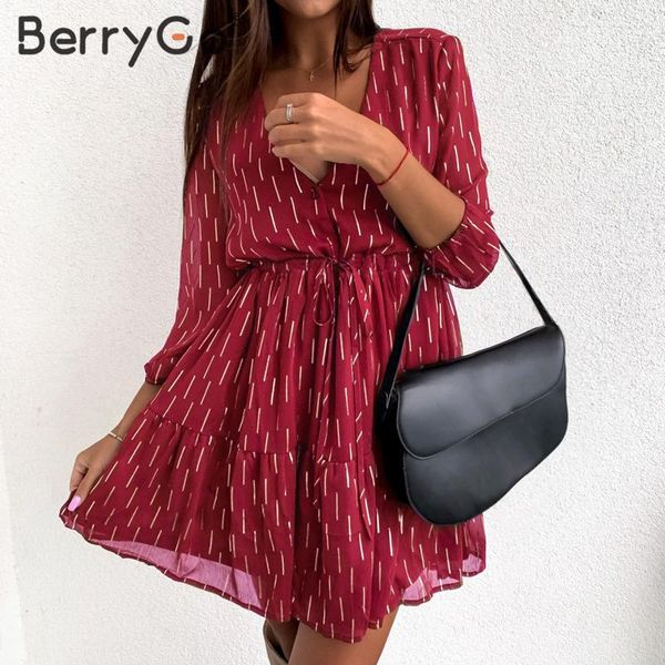 berrygo v neck ruffle summer women dress striped print high waist lantern sleeve short dress casual holiday spring female, Black;gray
berrygo v neck ruffle summer women dress striped print high waist lantern sleeve short dress casual holiday spring female, Black;gray