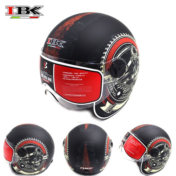 ibk motorcycle helmets electric bicycle scooter casco casque 3/4 anti-uv open face new style four season helmet
ibk motorcycle helmets electric bicycle scooter casco casque 3/4 anti-uv open face new style four season helmet