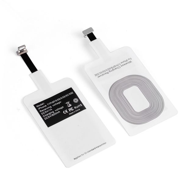 universal qi wireless charger receiver for iphone 5 5s 7 6s 6 android micro usb smart charging receptor
universal qi wireless charger receiver for iphone 5 5s 7 6s 6 android micro usb smart charging receptor