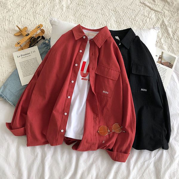 korean letter printed men shirts 2020 spring autumn man long sleeve solid color shirt harajuku men's blpuse, White;black
korean letter printed men shirts 2020 spring autumn man long sleeve solid color shirt harajuku men's blpuse, White;black