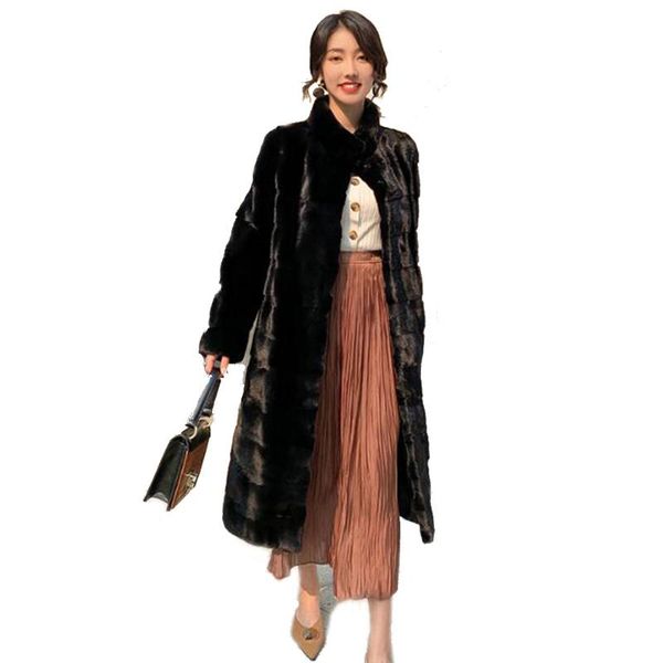 x long overcoat 100% real pure fur coat with striped cut plus size low sale drop shipping full fur women outwear tsr758, Black 
x long overcoat 100% real pure fur coat with striped cut plus size low sale drop shipping full fur women outwear tsr758, Black