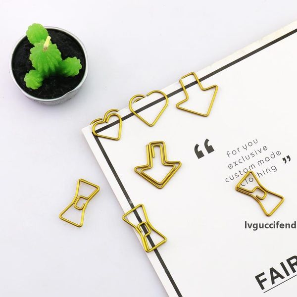 tutu 50pcs/lot metal material bow shape paper clip gold color funny kawaii bookmark office school stationery marking clips h0037
tutu 50pcs/lot metal material bow shape paper clip gold color funny kawaii bookmark office school stationery marking clips h0037