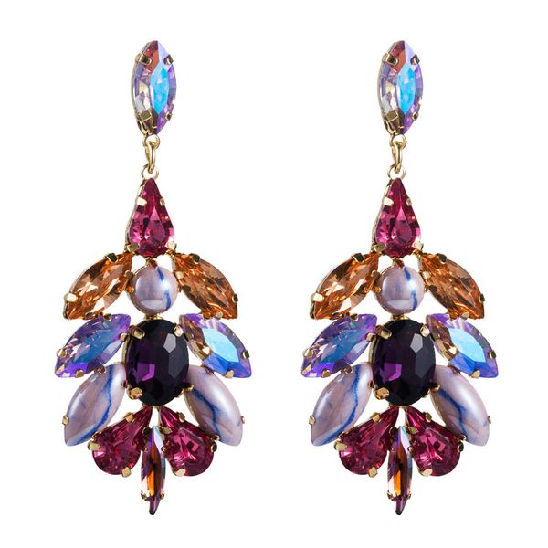 new multi-layer alloy diamond glass diamond ceramic beads earrings women's wind earrings, Golden
new multi-layer alloy diamond glass diamond ceramic beads earrings women's wind earrings, Golden