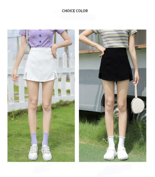 2020new white irregular fashion short skirt a-line skirt half-length female high-waisted thin summer pants, Black
2020new white irregular fashion short skirt a-line skirt half-length female high-waisted thin summer pants, Black
