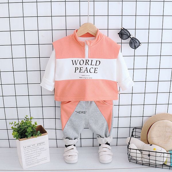 new spring autumn trendy children clothes suit baby boys girls letter vest t shirt pants kids infant clothing toddler sportswear, White
new spring autumn trendy children clothes suit baby boys girls letter vest t shirt pants kids infant clothing toddler sportswear, White