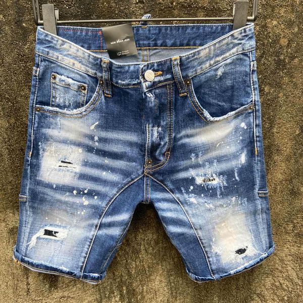 new summer mens holes denim shorts fashion men denim jeans slim straight pants trend mens designer denim shorts, Blue
new summer mens holes denim shorts fashion men denim jeans slim straight pants trend mens designer denim shorts, Blue