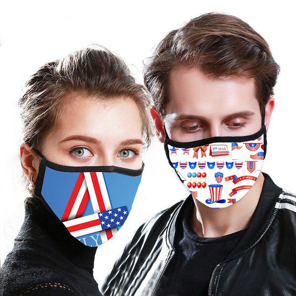 2020 designer face mask independence day digital printing dust-proof washable breathable cotton mask can put filters
2020 designer face mask independence day digital printing dust-proof washable breathable cotton mask can put filters