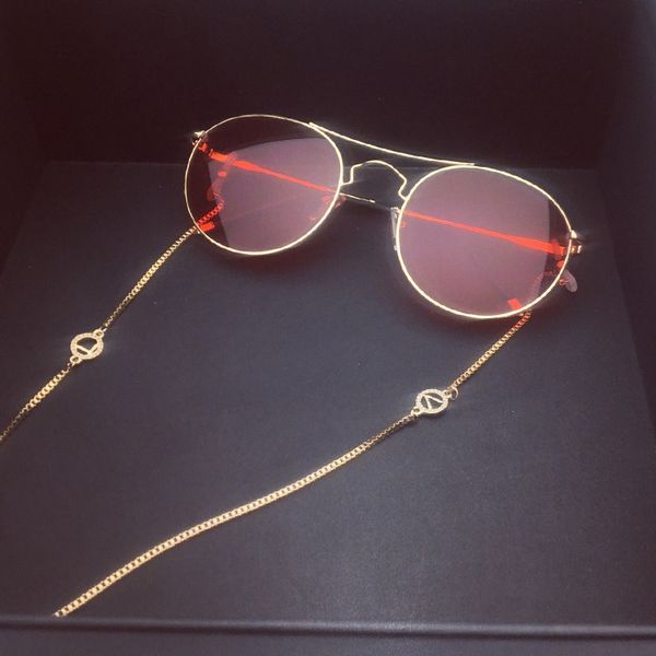 all-match decorative metal sun plain glasses glasses neck chain subnet red chain, Blue
all-match decorative metal sun plain glasses glasses neck chain subnet red chain, Blue