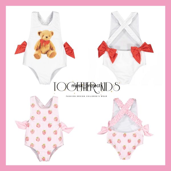 2020 summer new ins wind spring beach girl cartoon baby children's one-piece swimsuit fashion, White;black
2020 summer new ins wind spring beach girl cartoon baby children's one-piece swimsuit fashion, White;black