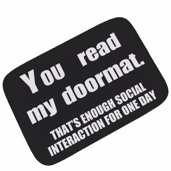 you read my doormat custom made anti-slip mat flannel bedroom carpet for living room kitchen mats entrance foot pad
you read my doormat custom made anti-slip mat flannel bedroom carpet for living room kitchen mats entrance foot pad