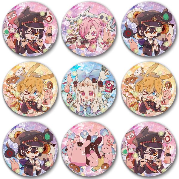 toilet-bound hanako-kun ladies women brooch party fashion jewelry badges enamel pins couples korean trendy cute metal broches, Gray
toilet-bound hanako-kun ladies women brooch party fashion jewelry badges enamel pins couples korean trendy cute metal broches, Gray