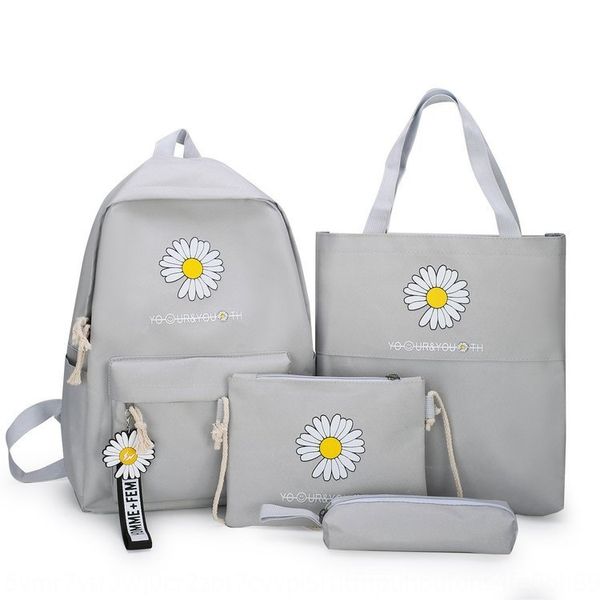canvas student bag new four-piece set korean style four-piece canvas backpack all-match daisy bag backpack female
canvas student bag new four-piece set korean style four-piece canvas backpack all-match daisy bag backpack female