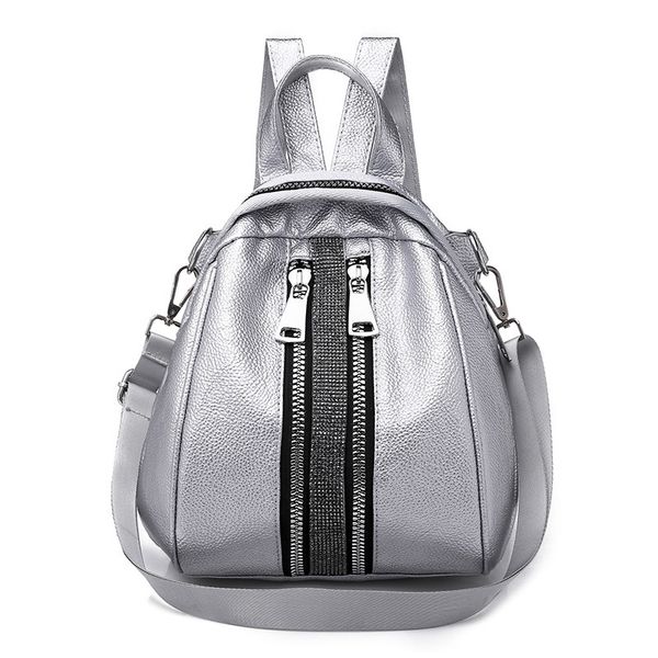 backpack 2020 new female korean version of soft leather small backpack fashion diagonal cross dual-use female bag
backpack 2020 new female korean version of soft leather small backpack fashion diagonal cross dual-use female bag