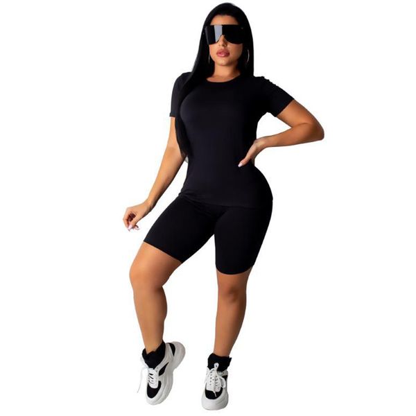 2 piece sets womens outfits summer 2020 tracksuit clothes short sleeve and shorts plus size sport two piece matching set, Black;white
2 piece sets womens outfits summer 2020 tracksuit clothes short sleeve and shorts plus size sport two piece matching set, Black;white