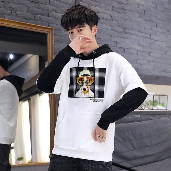 spring new sportswear sportswear pullover men's suit casual sweater men's pullover sweater long sleeve suit, Black
spring new sportswear sportswear pullover men's suit casual sweater men's pullover sweater long sleeve suit, Black