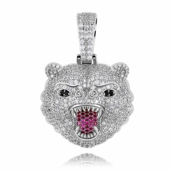 personality hip hop jewelry bear animal iced out pendant & necklace with rope chain gold sliver color necklaces
personality hip hop jewelry bear animal iced out pendant & necklace with rope chain gold sliver color necklaces