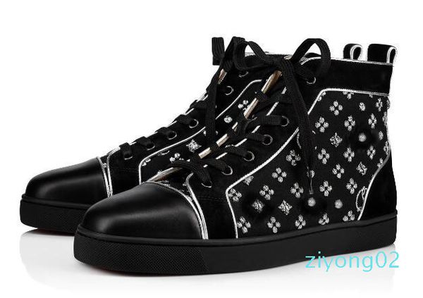 low red bottom sneakers for men luxury black leather spikes fashion casual walking trainers embroidery orlato men womens designer z02
low red bottom sneakers for men luxury black leather spikes fashion casual walking trainers embroidery orlato men womens designer z02