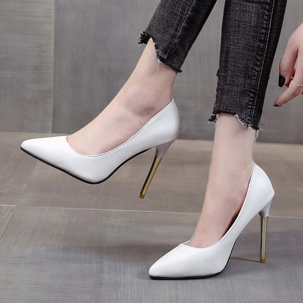 plus size 35-44 women pumps white wedding shoes bridal super high heels dress shoes gold heeled pointed toe ladies 8290n, Black
plus size 35-44 women pumps white wedding shoes bridal super high heels dress shoes gold heeled pointed toe ladies 8290n, Black