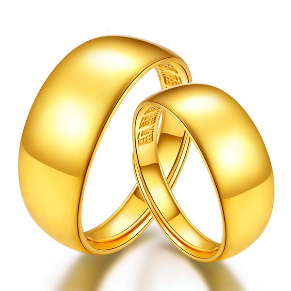 classic wedding rings for women men gold color stainless steel couple anniversary personalized name lovers gift, Golden;silver
classic wedding rings for women men gold color stainless steel couple anniversary personalized name lovers gift, Golden;silver